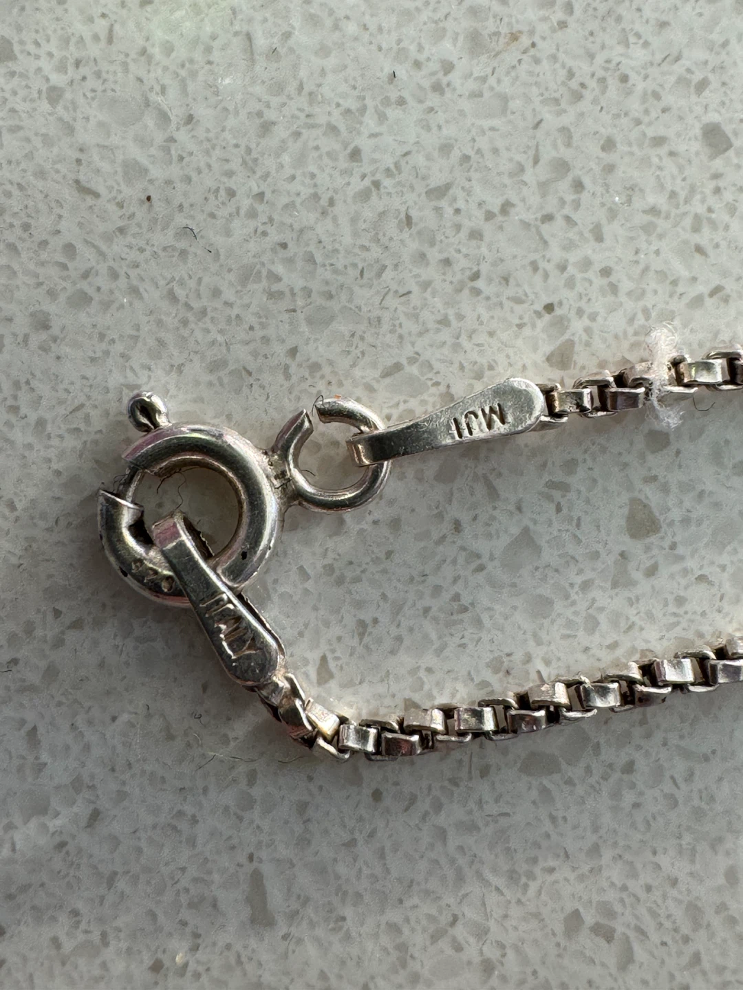 Sterling silver necklace and pendant - photo 3