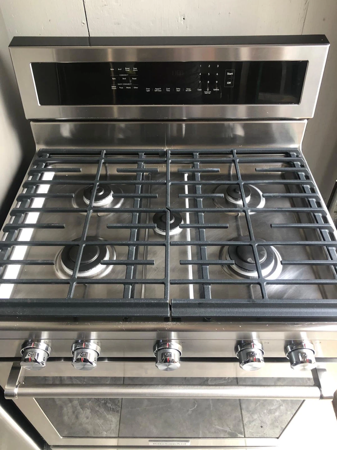 30-inch gas stove KitchenAid