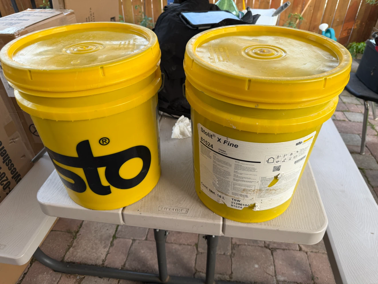 Sto 81524 Stolit X Fine Finish 18 L Bucket