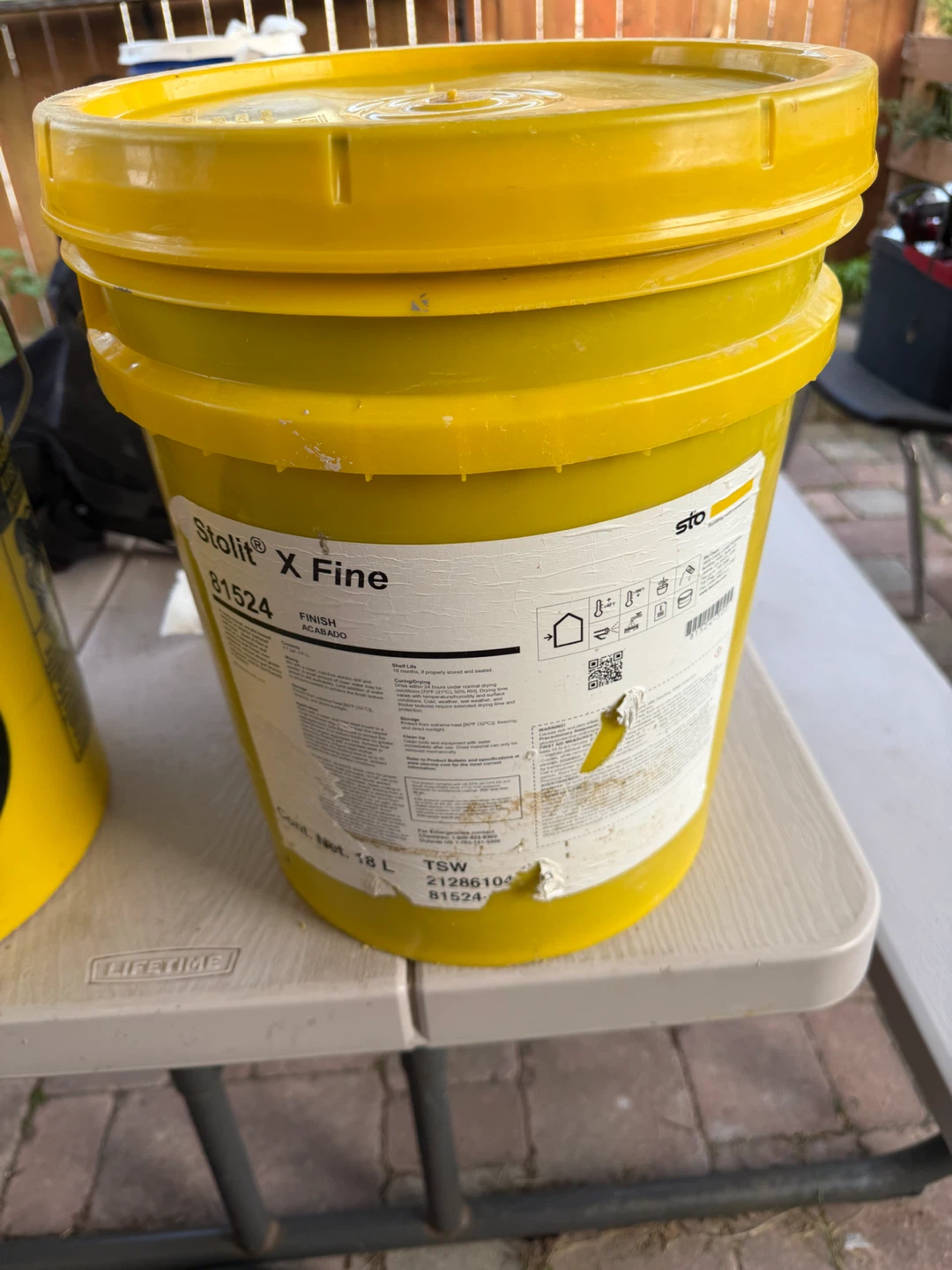Sto 81524 Stolit X Fine Finish 18 L Bucket - photo 4