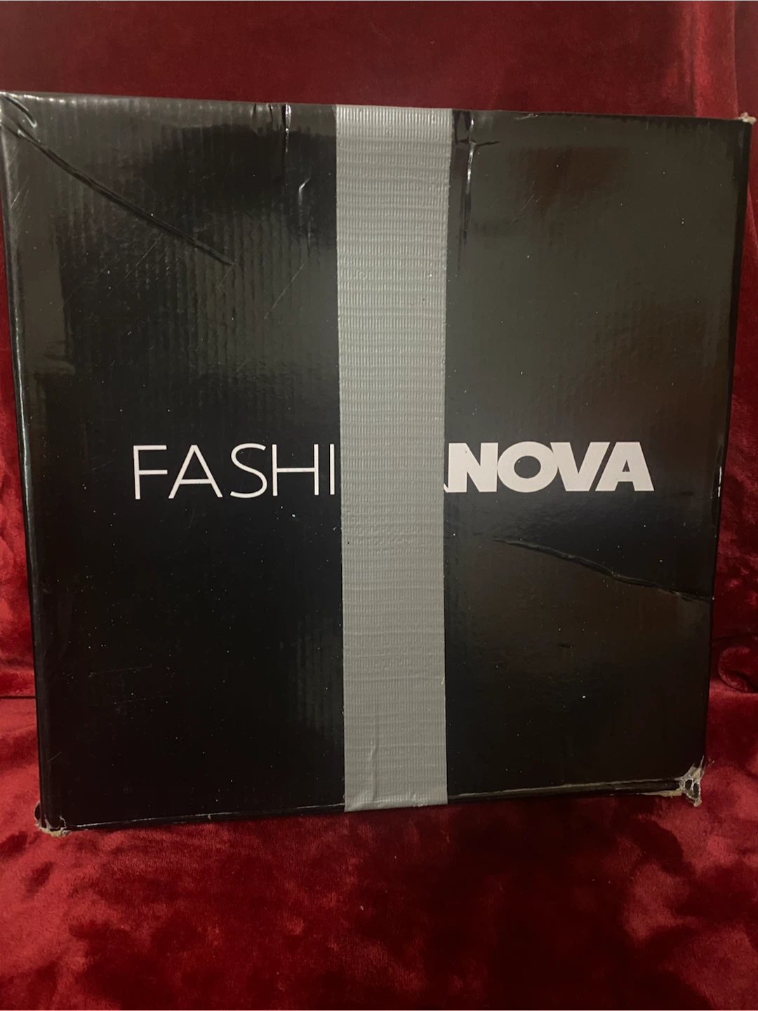 Fashion Nova White Combat Boots