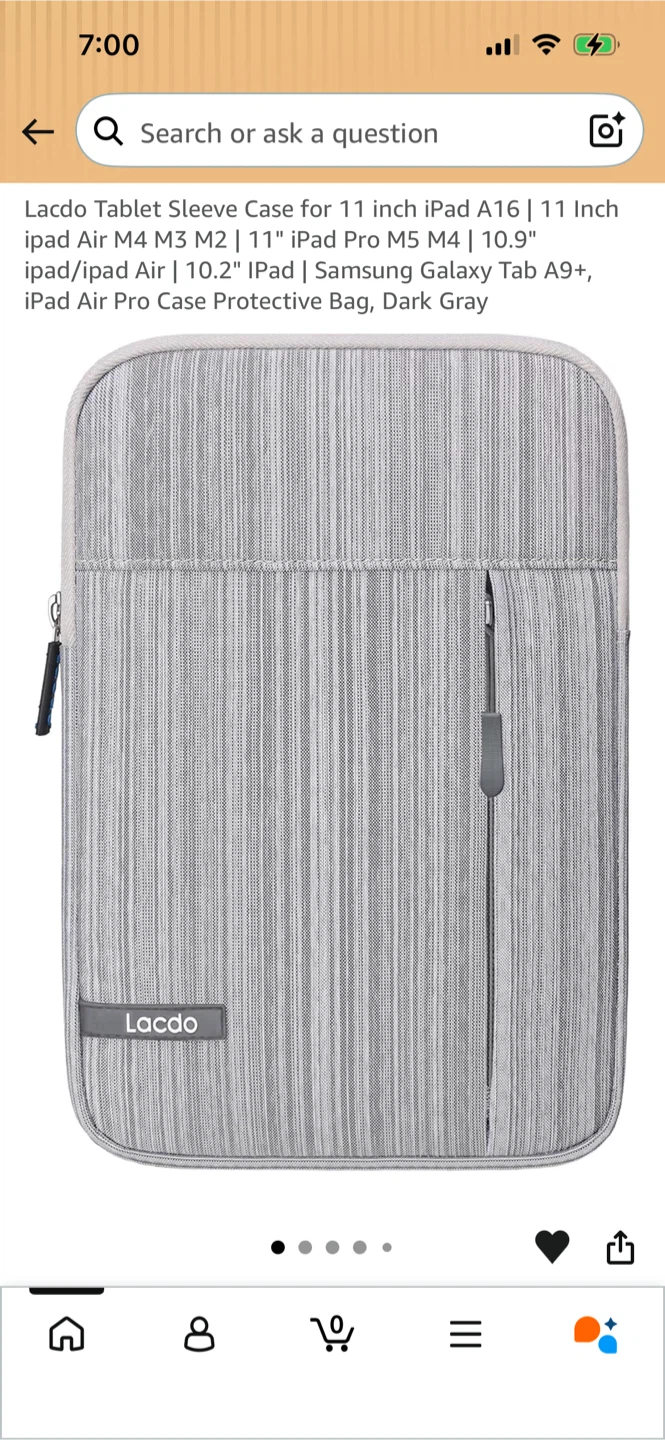 New-Lacdo Tablet Sleeve Case for 11-inch iPads and more - photo 3