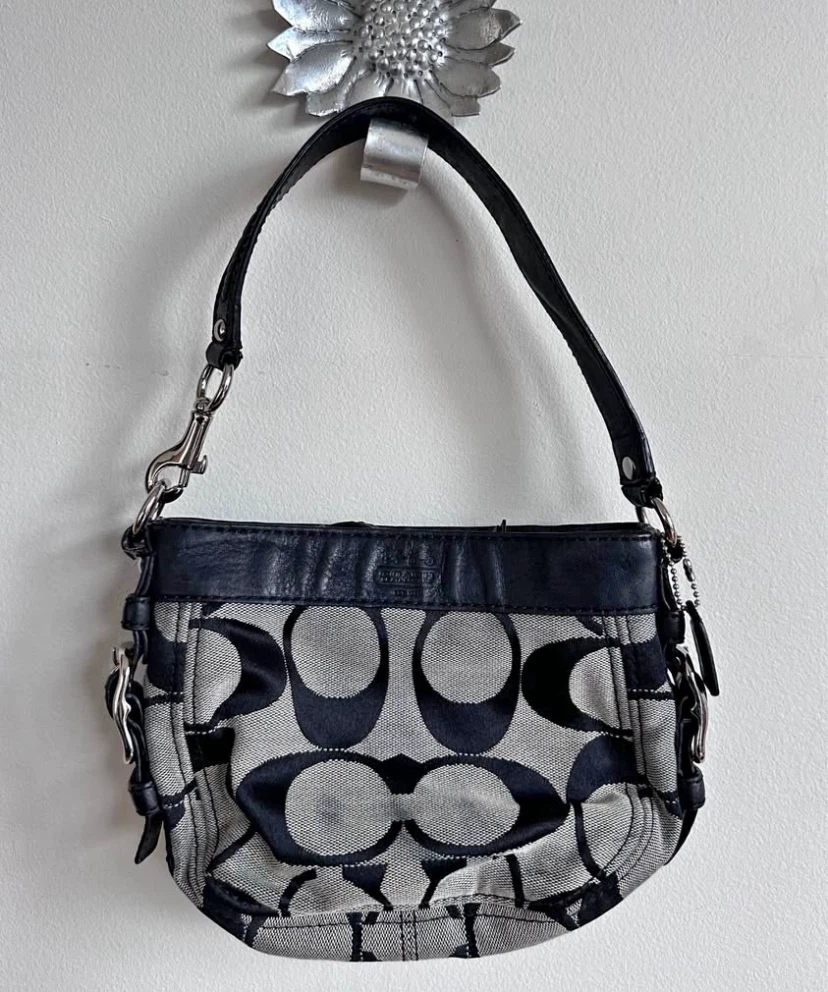 Vintage Coach Mini Zoe Shoulder Bag