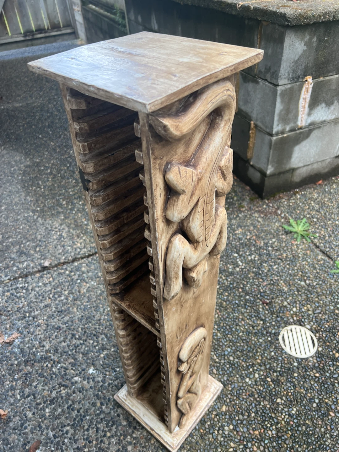 Carved Decorative Stand - photo 2