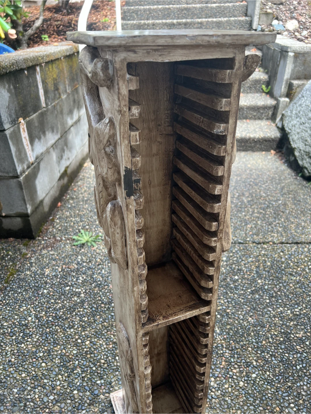 Carved Decorative Stand - photo 3