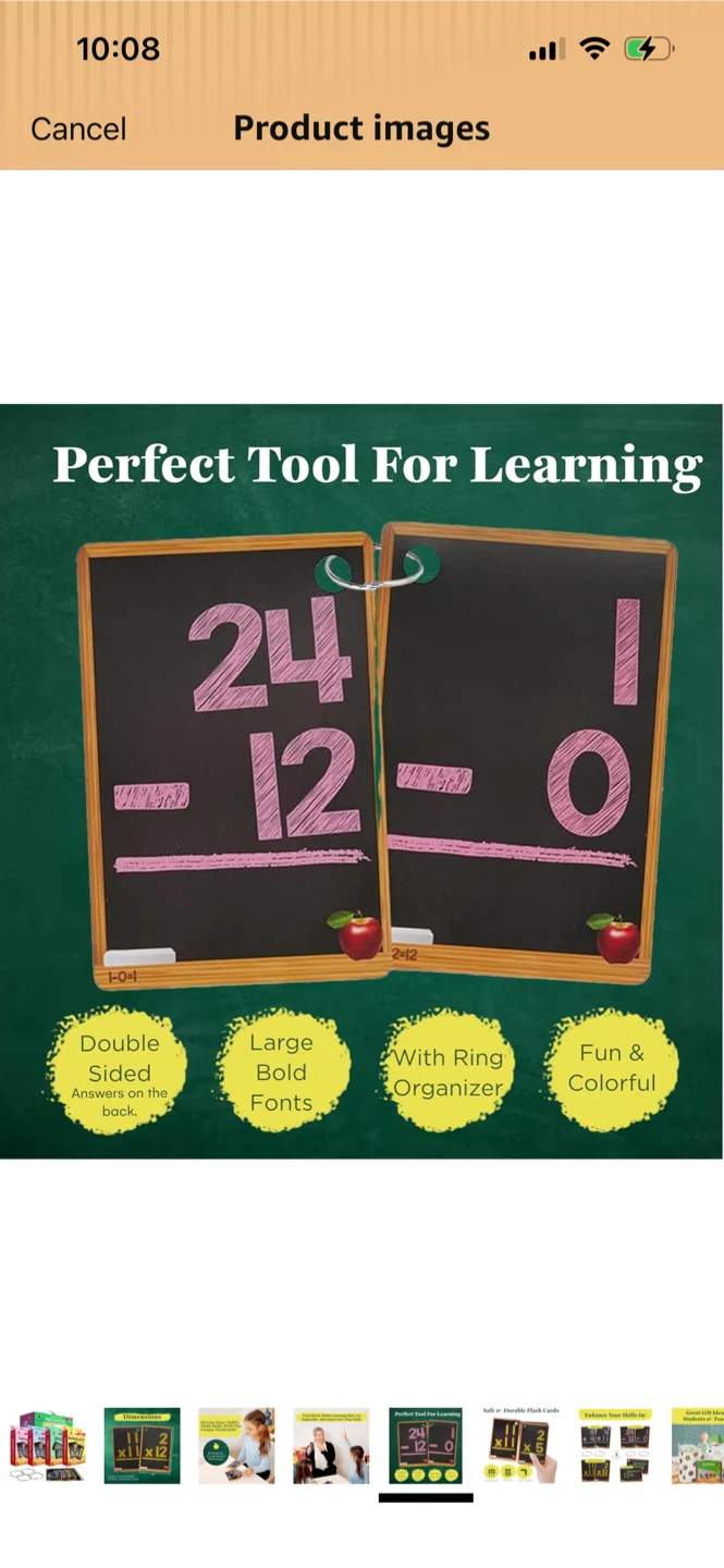 New-Star Right 4-Pack Math Flash Cards - photo 3