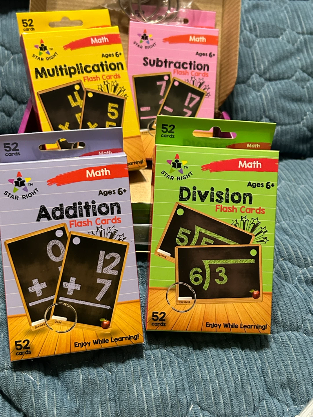 New-Star Right 4-Pack Math Flash Cards - photo 5