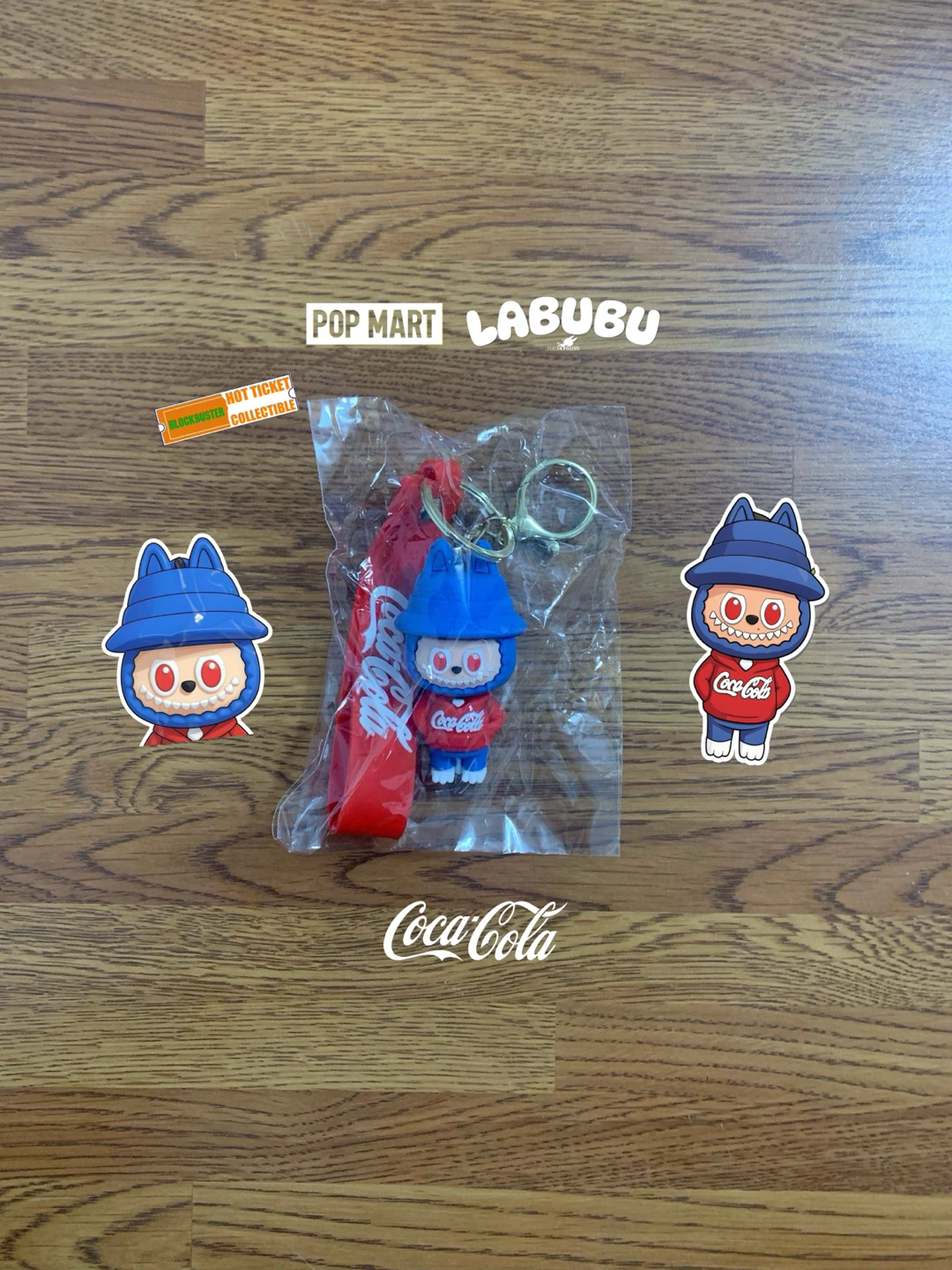 Pop Mart | The Monsters x Coca-Cola Labubu Keychain