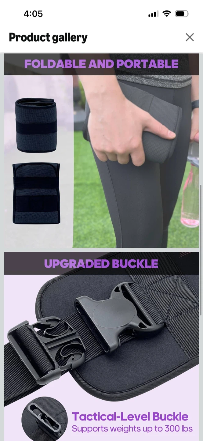 New-FYGL Hip Thrust Belt - photo 4