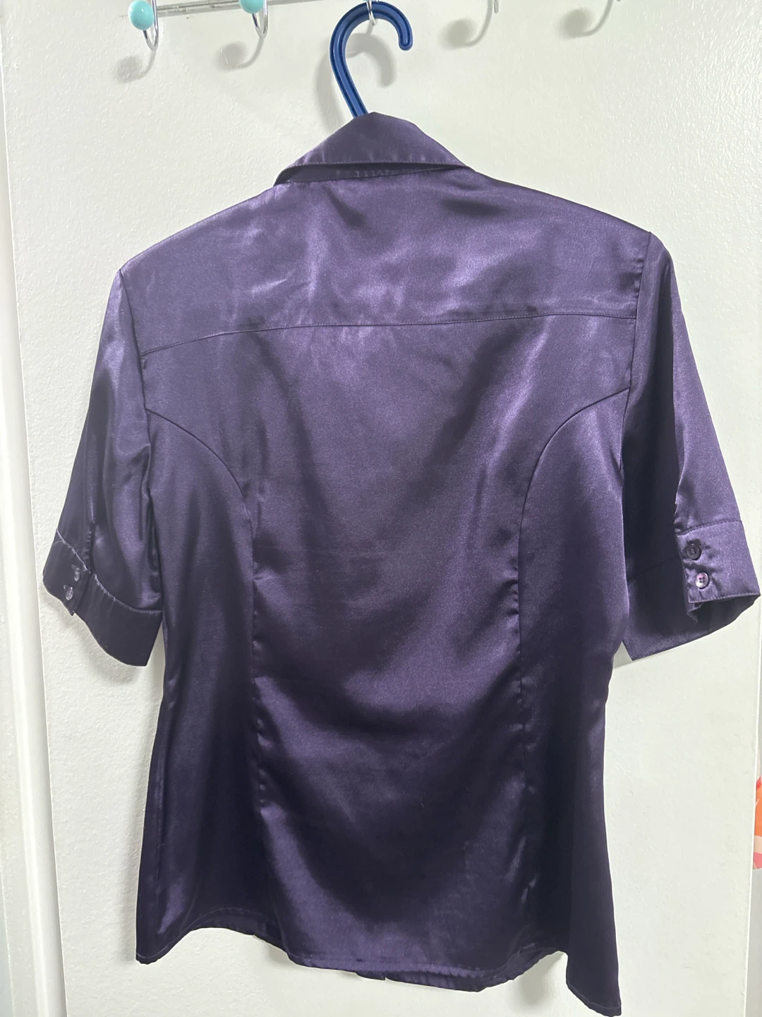 Reitmana Purple Satin Blouse - photo 2