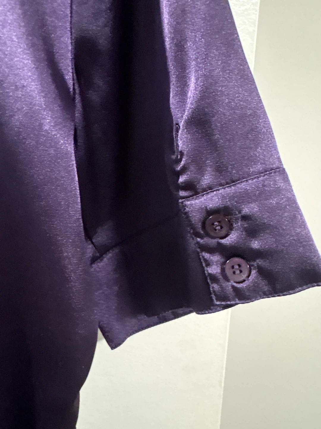 Reitmana Purple Satin Blouse - photo 4