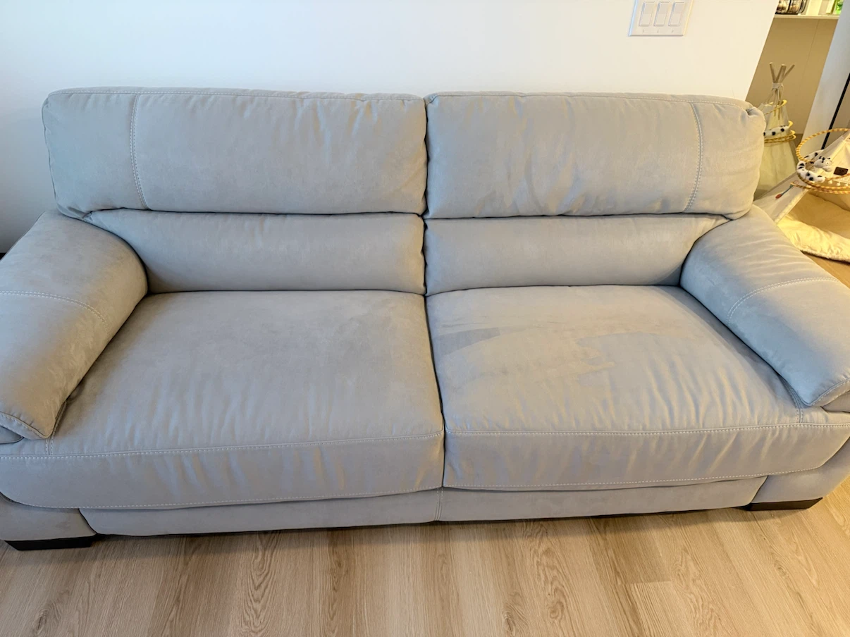 Couch  (Silver Grey from  Leon's ) - photo 3