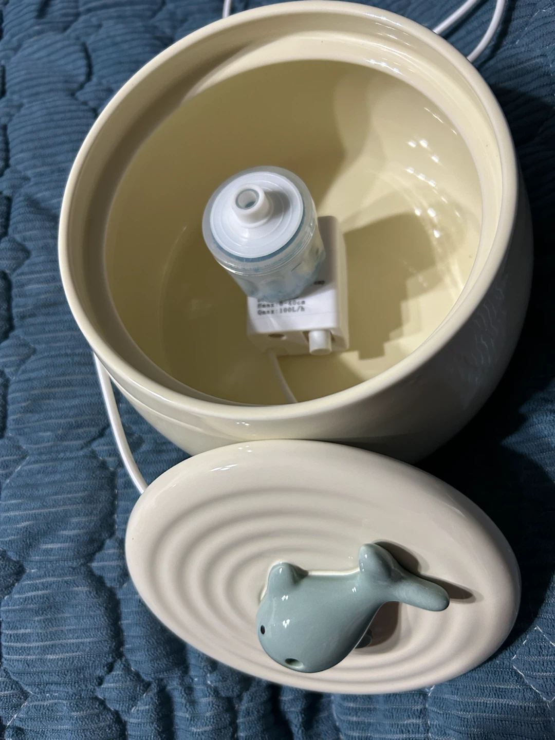 New-Ceramic Pet Water Fountain - photo 2