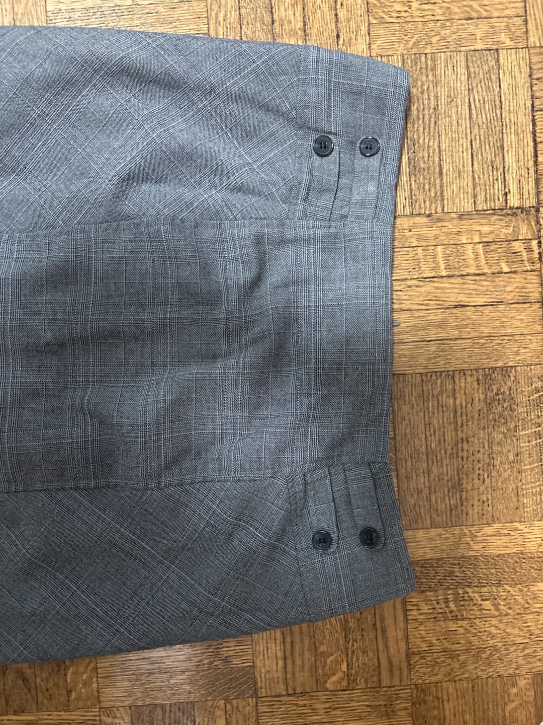 Cleo size 6 Grey Plaid Pencil Skirt - photo 4