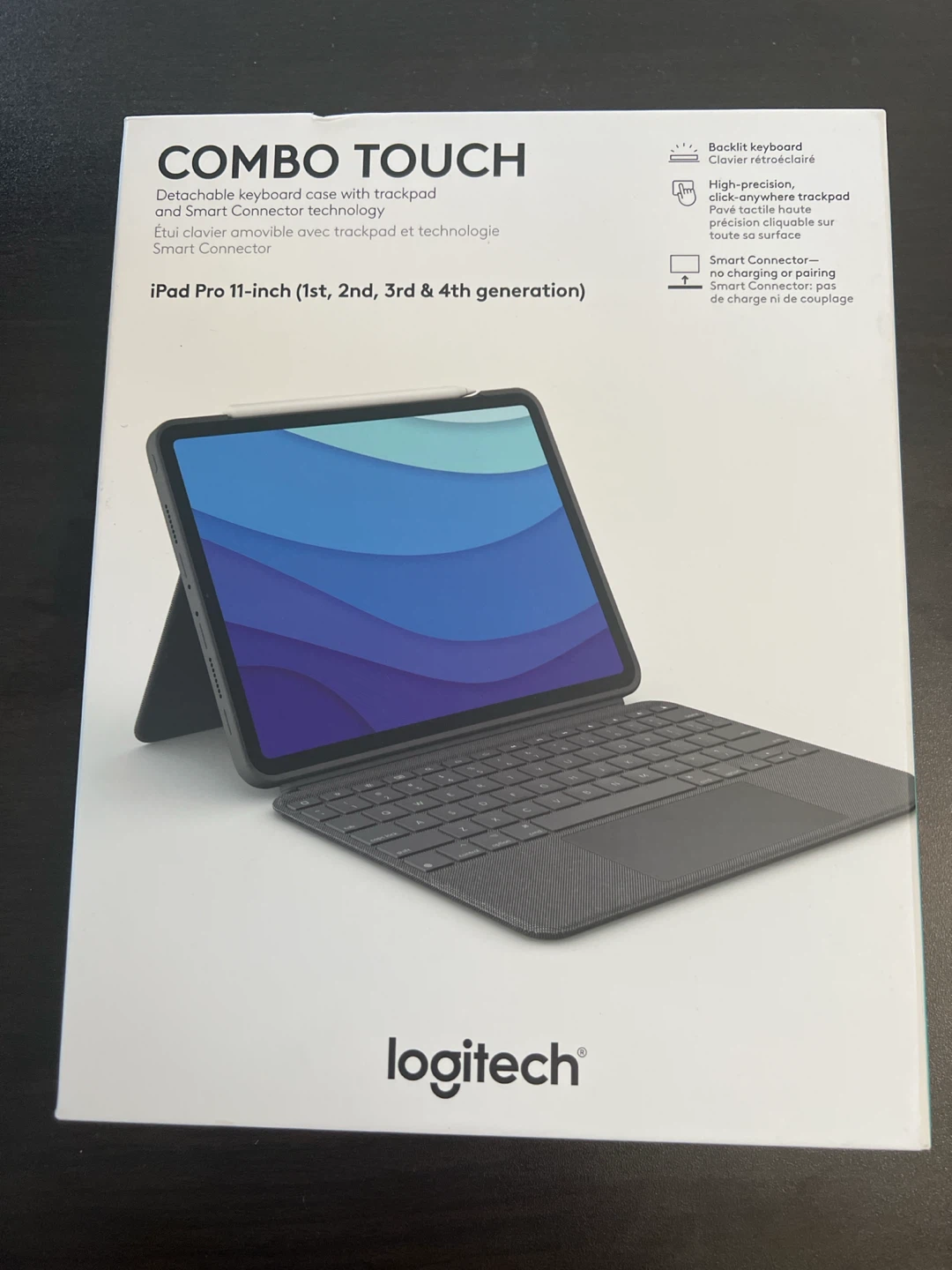 Logitech Combo Touch Keyboard Case for iPad Pro 11-inch
