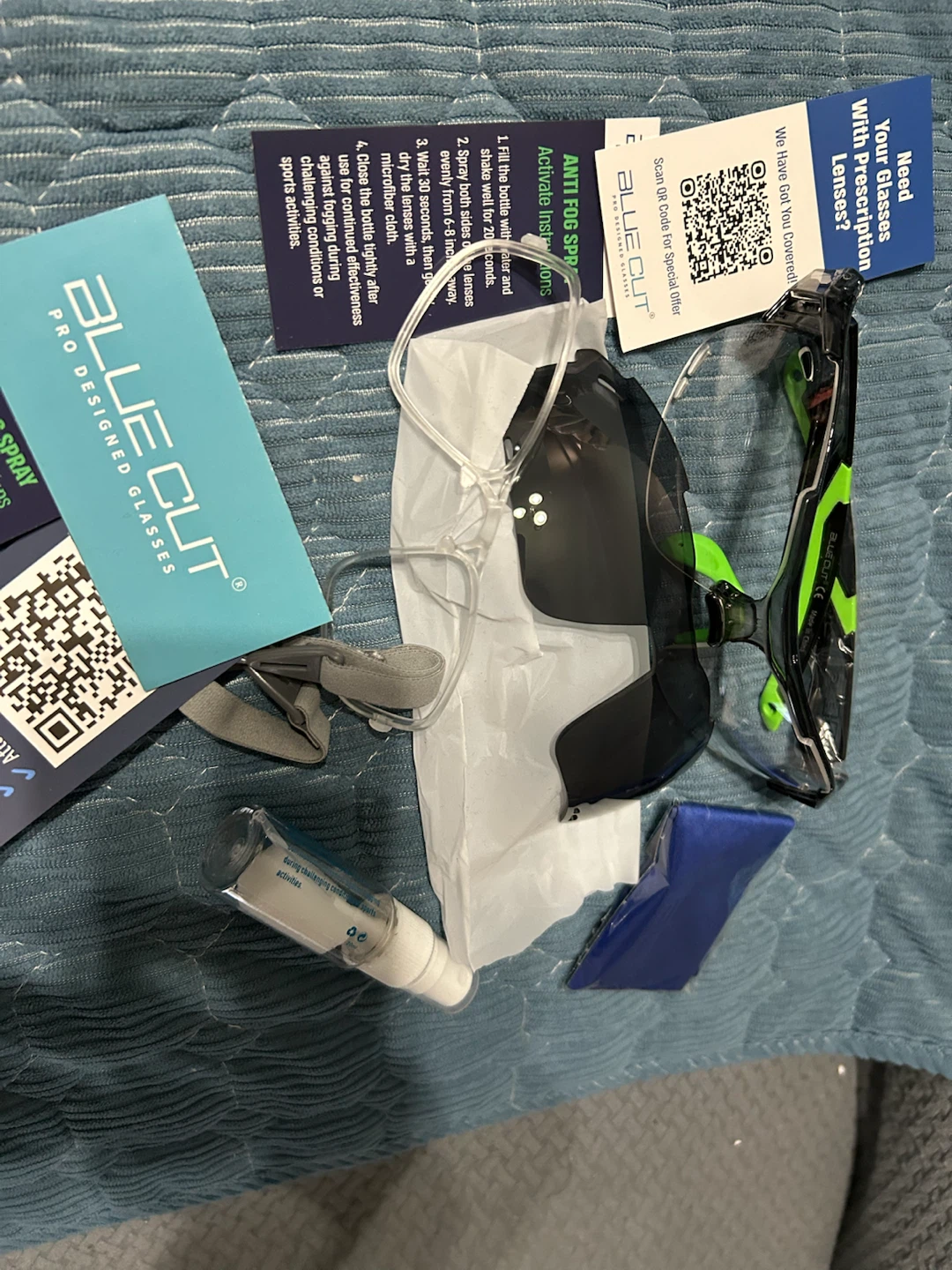 New-Blue Cut Large Unisex Adult Size Safety Glasses - photo 5