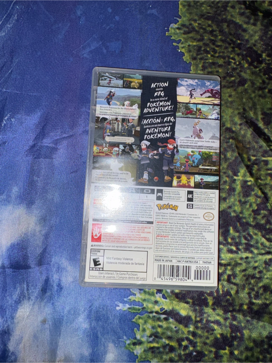 Nintendo Switch Pokemon Legends Arceus Game - photo 2
