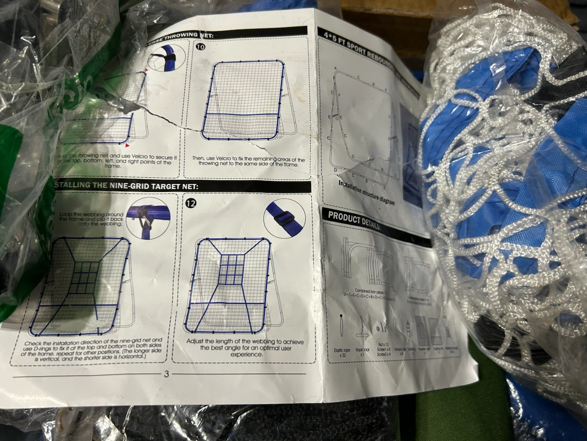New-Winthai Rebound Net for Baseball, Soccer, Volleyball - photo 5
