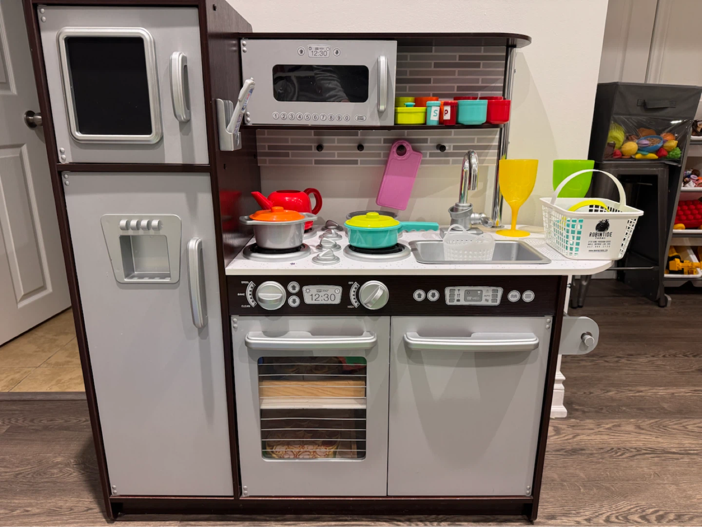 KidKraft Wooden Play Kitchen with Accessories