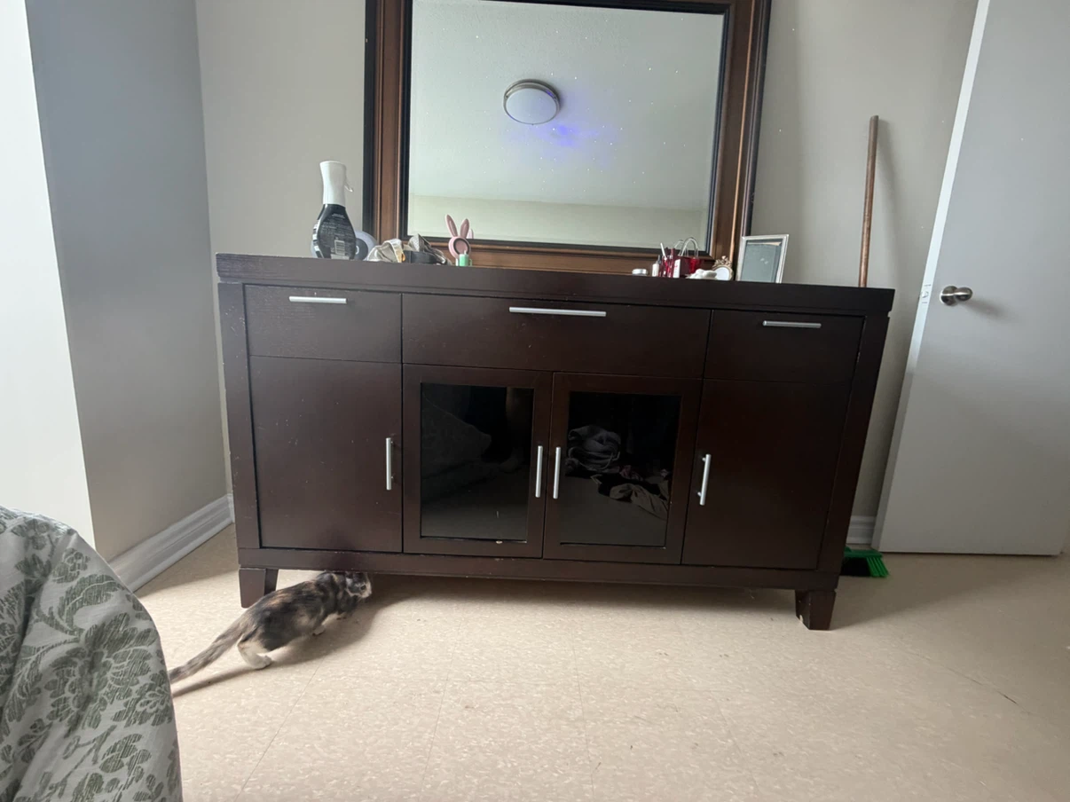 Dark Brown Dresser / Stand