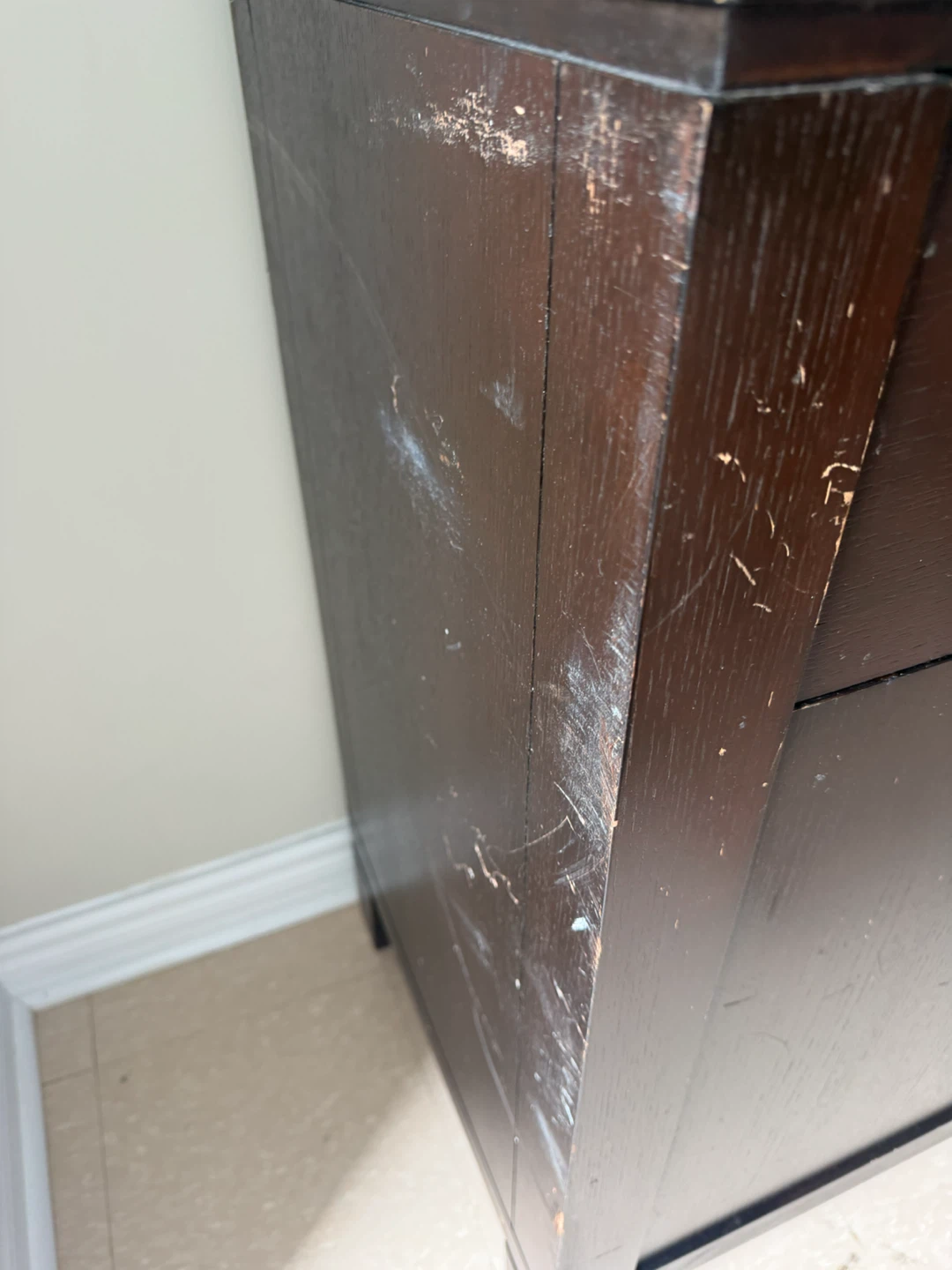 Dark Brown Dresser / Stand - photo 4