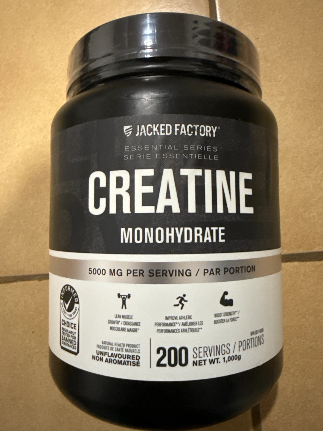 Jacked Factory Creatine Monohydrate - 200 Servings - photo 2
