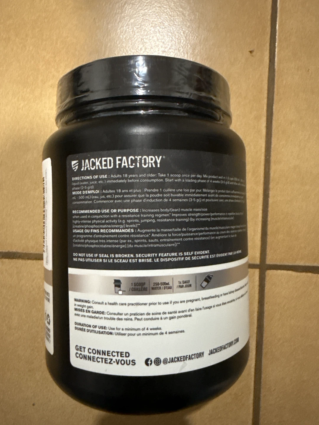 Jacked Factory Creatine Monohydrate - 200 Servings - photo 3