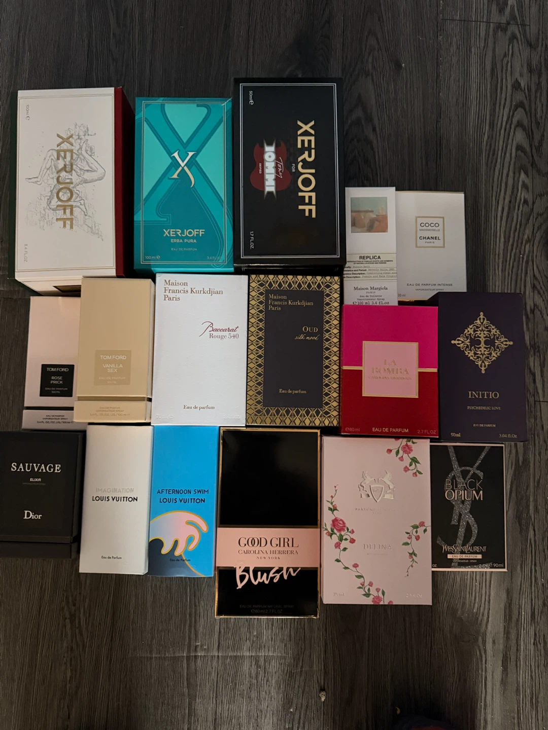 Collection of Perfumes low prices