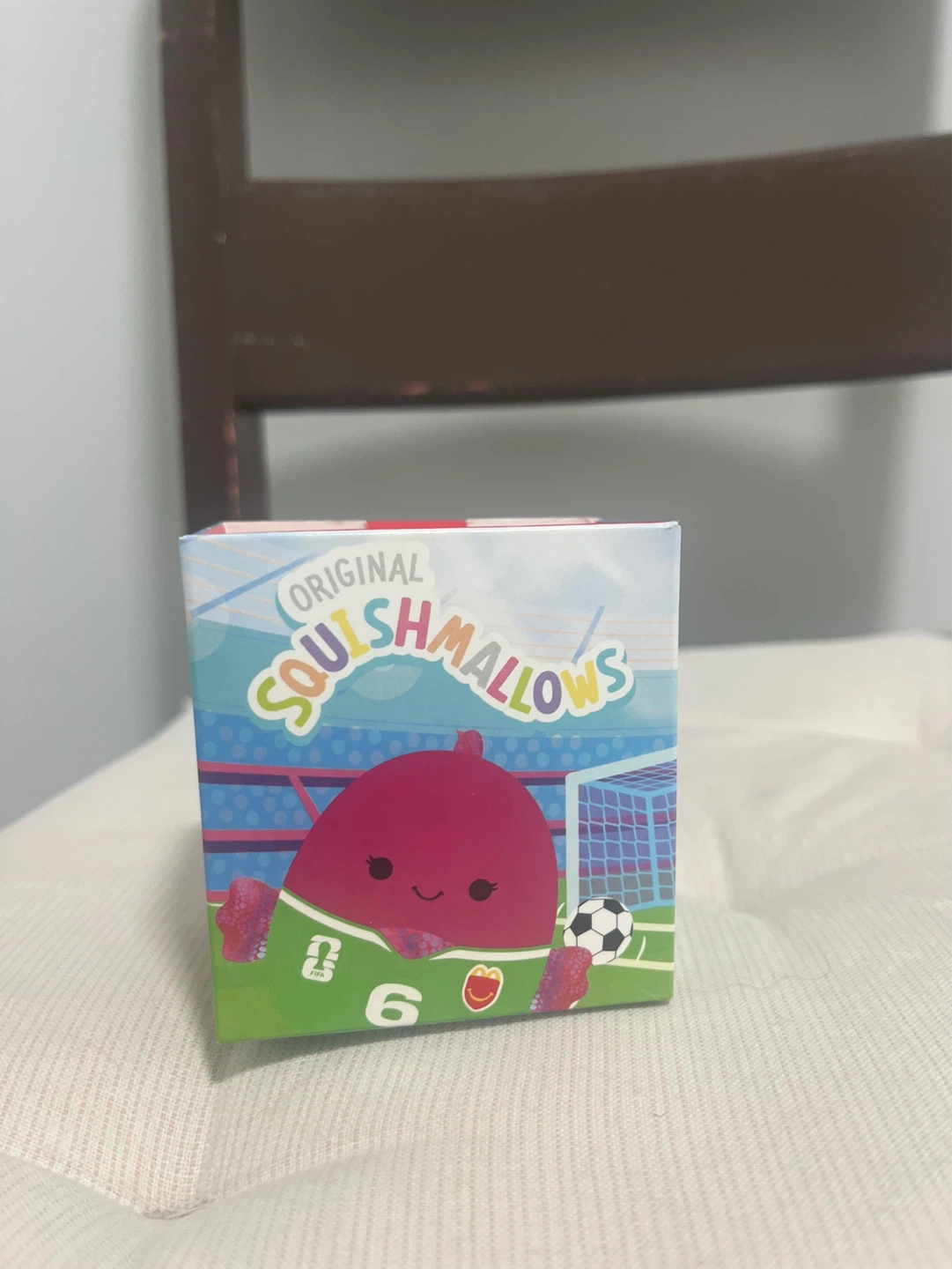 Original Squishmallows Soccer Player Plush Toy