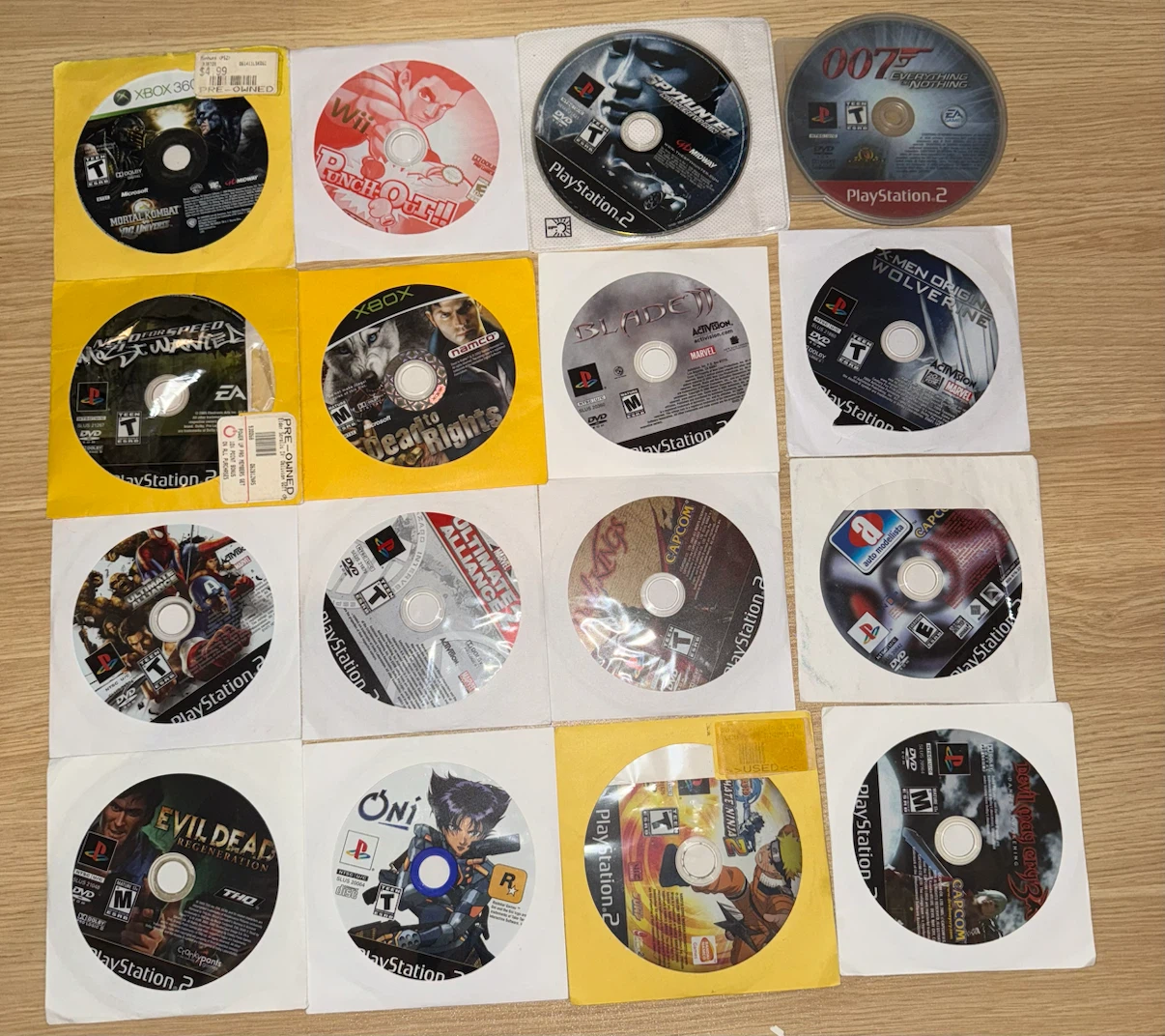 All Different Prices Video Games  PS2 -Wii-Xbox