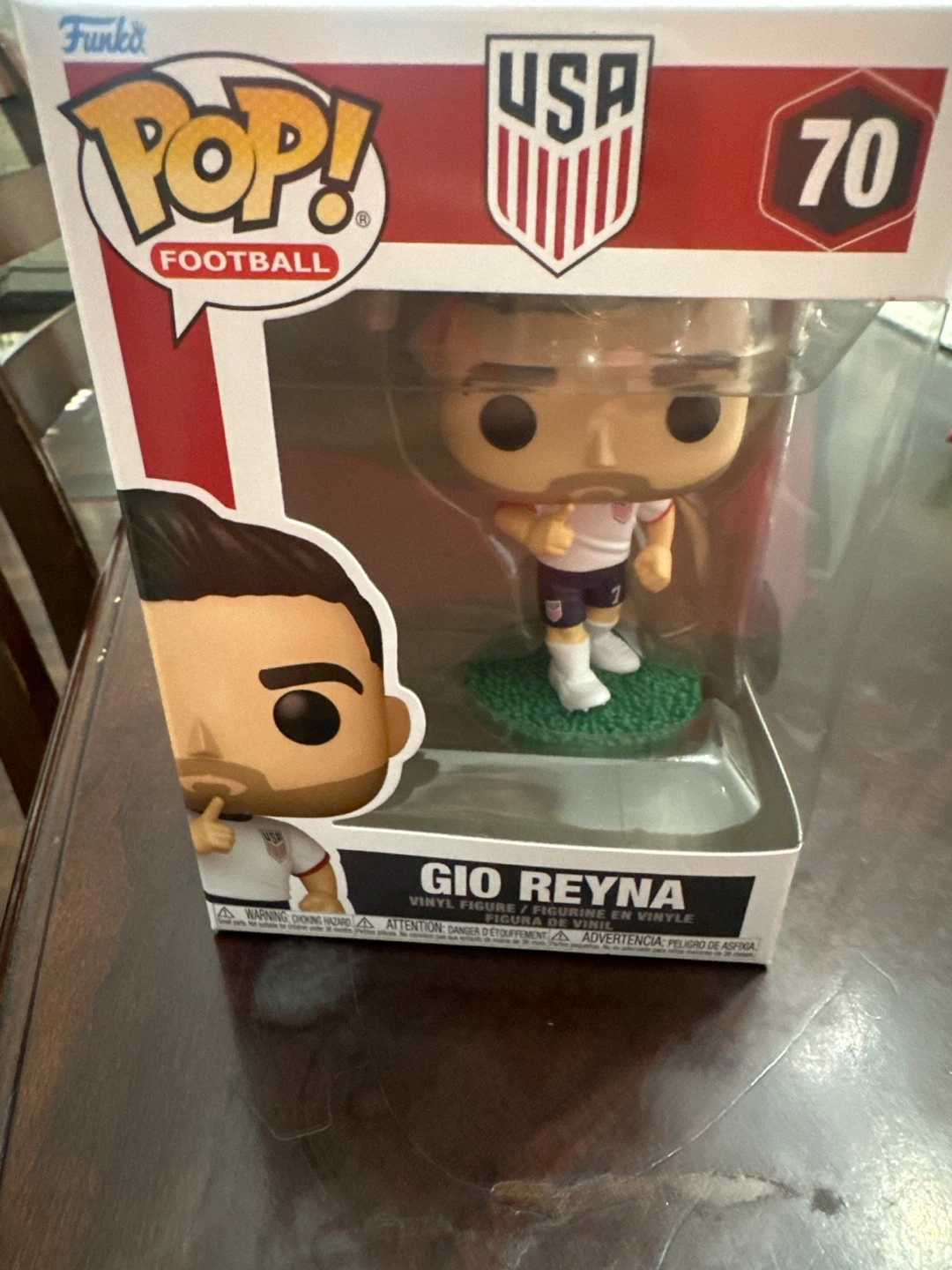 Funko Pop! Football Gio Reyna #70