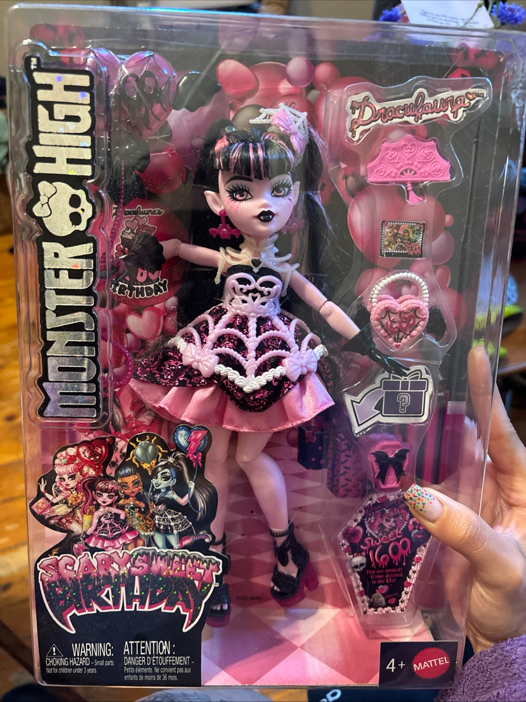 Monster High Draculaura Scary Sweet birthday Doll