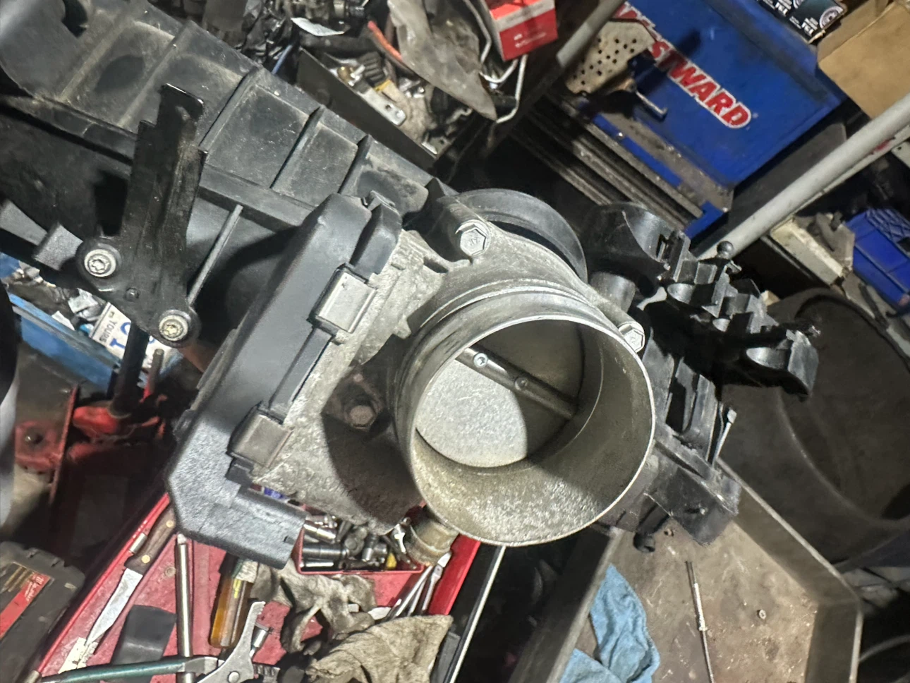 bmw n55 2011 Intake Manifold with Throttle Body