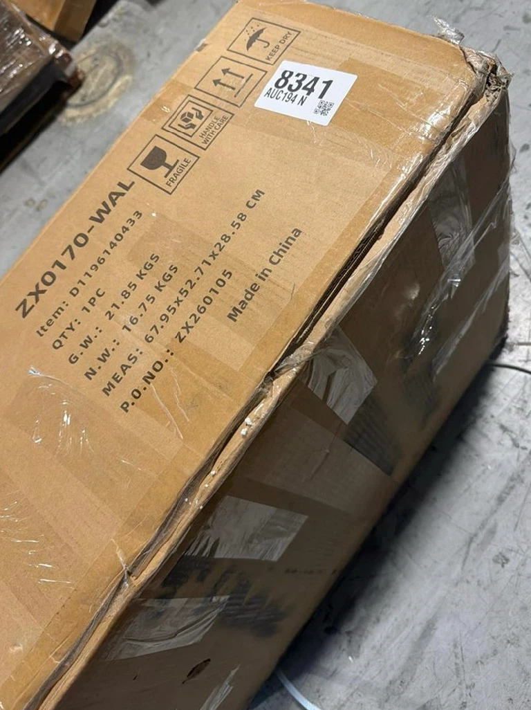 Brand New in Box Nightstand with Drawer and Open Shelf - photo 4