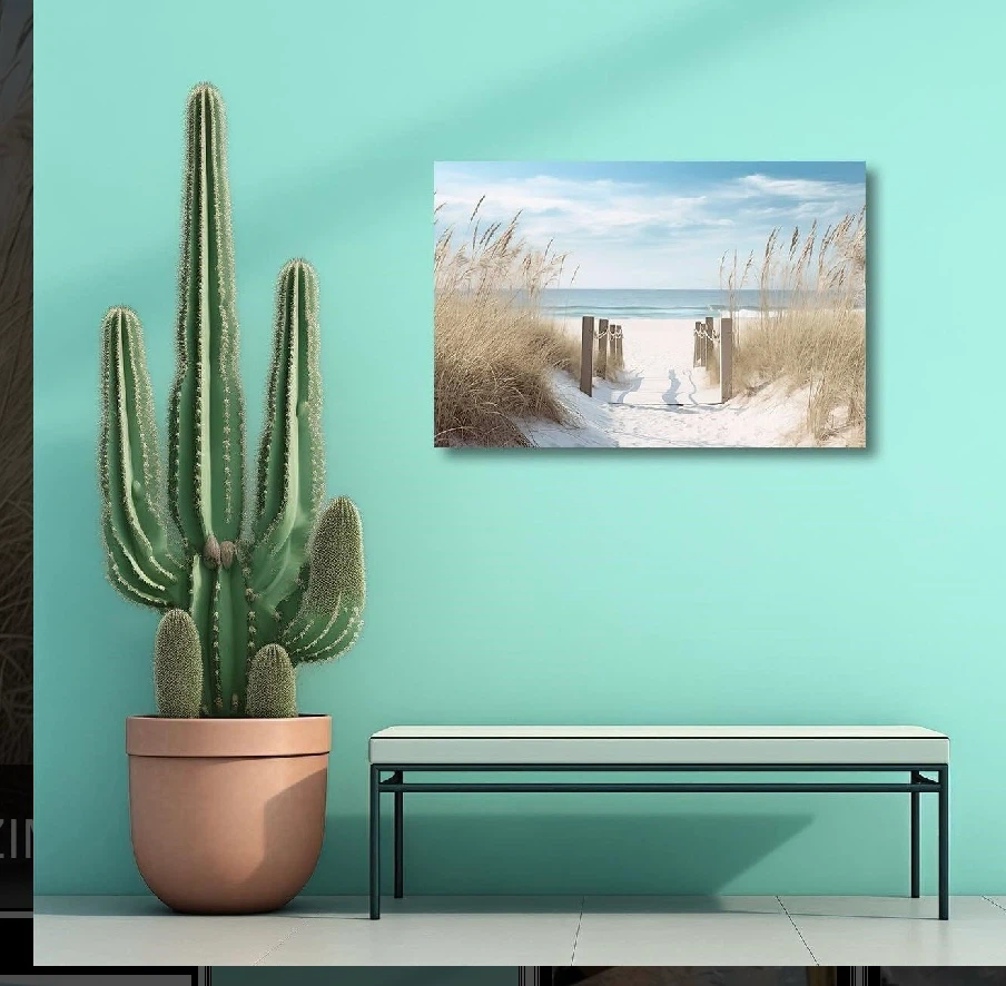New Coastal Wall Art Seascape Canvas Print - photo 2