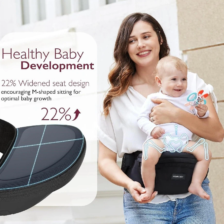 New in Box Momcozy Hip Carrier, Actual design on last photo - photo 2