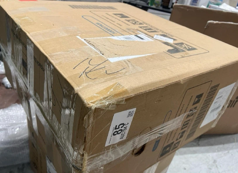 New in Box Leather Accent Chair, Black - photo 4