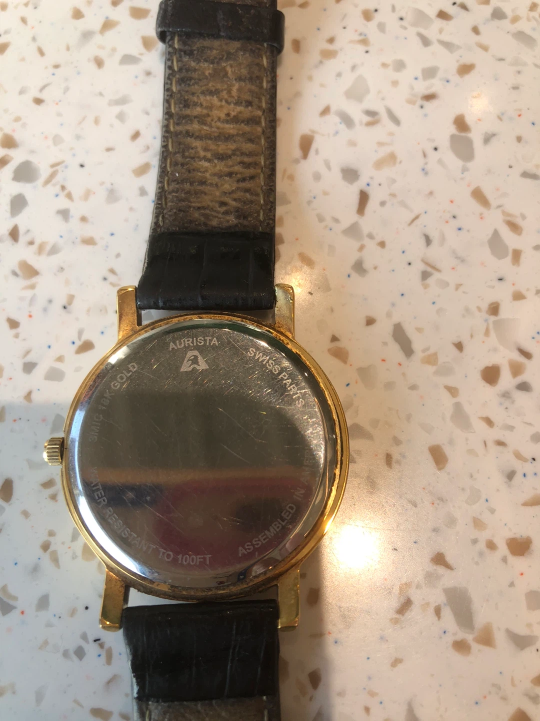 Aurista 10K Gold Canadian 50 Cents Coin Watch - photo 3