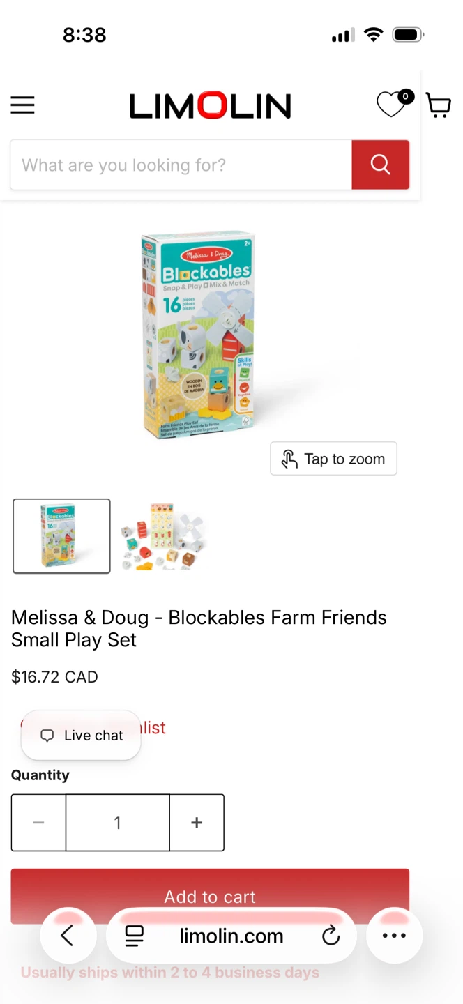 Melissa & Doug Blockables Farm Wooden Building Blocks Set - photo 5