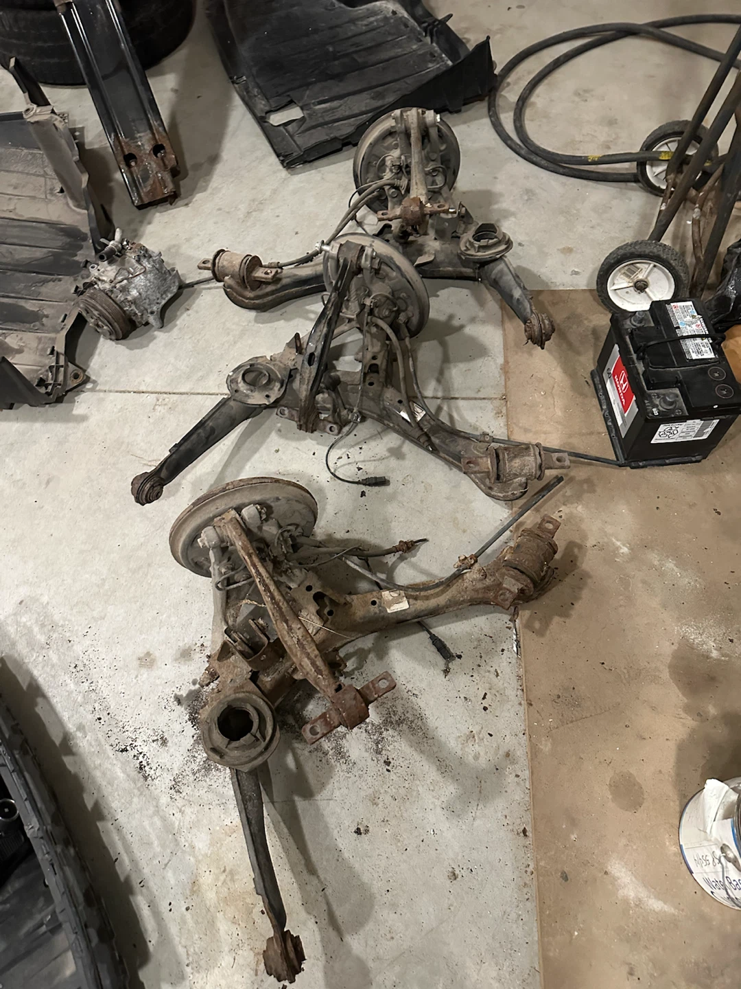 Honda civic 2012-2015 Rear Suspension full assembly - photo 4