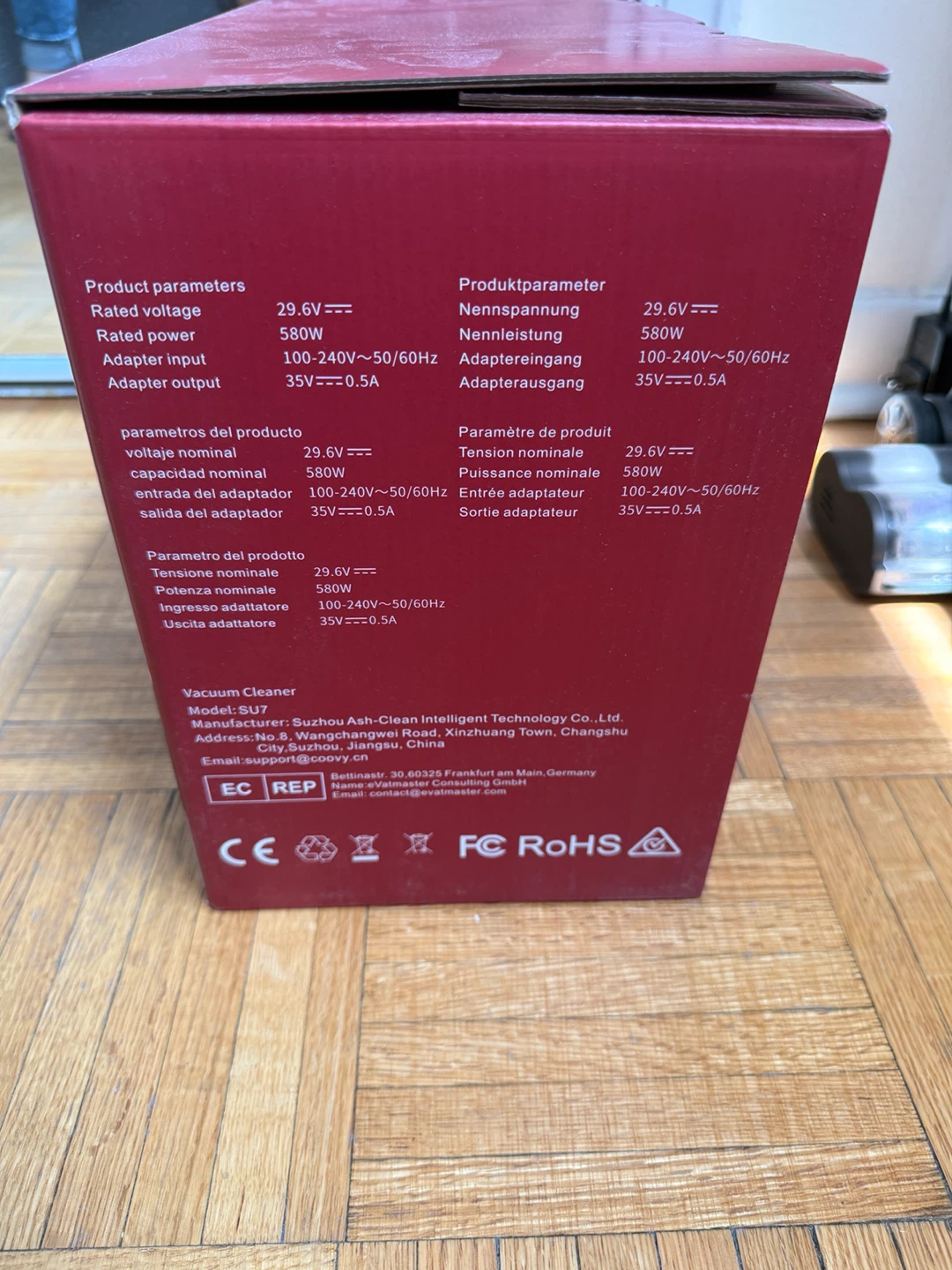 Coovy SU7 Cordless Vacuum - Excellent Condition - photo 3