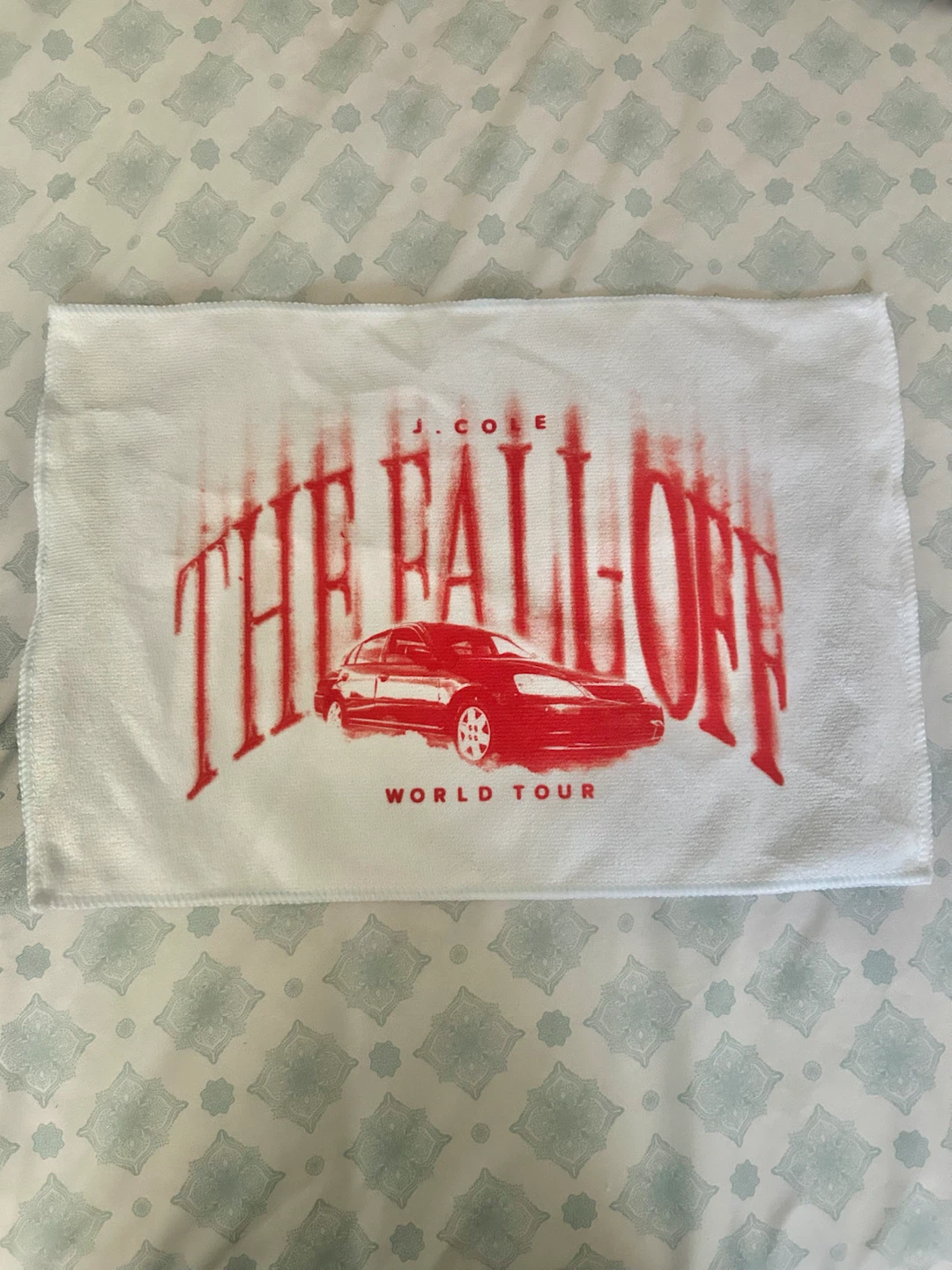 J. Cole The Fall Off World Tour Towel - photo 2