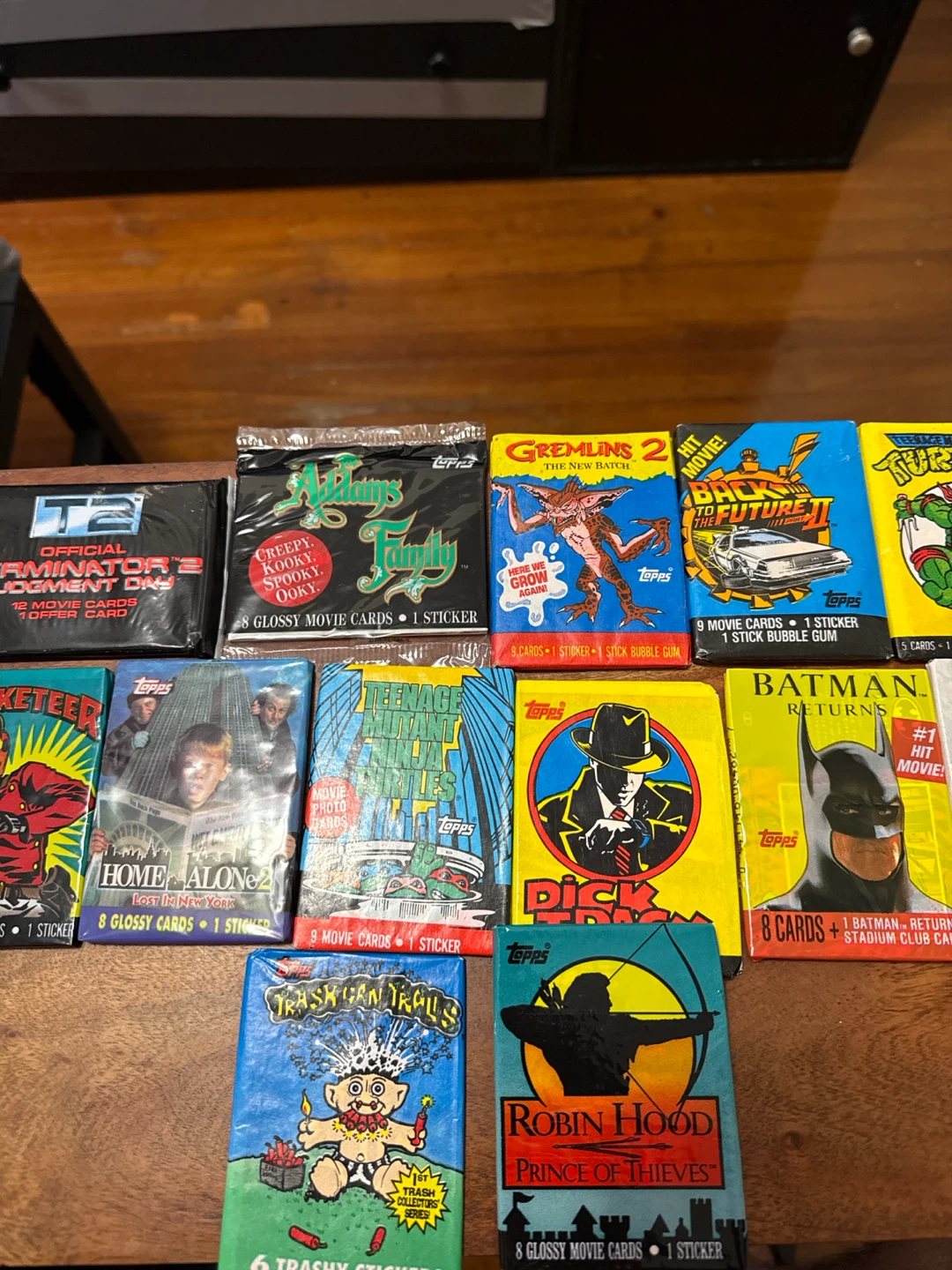Topps Movie Card Packs Lot