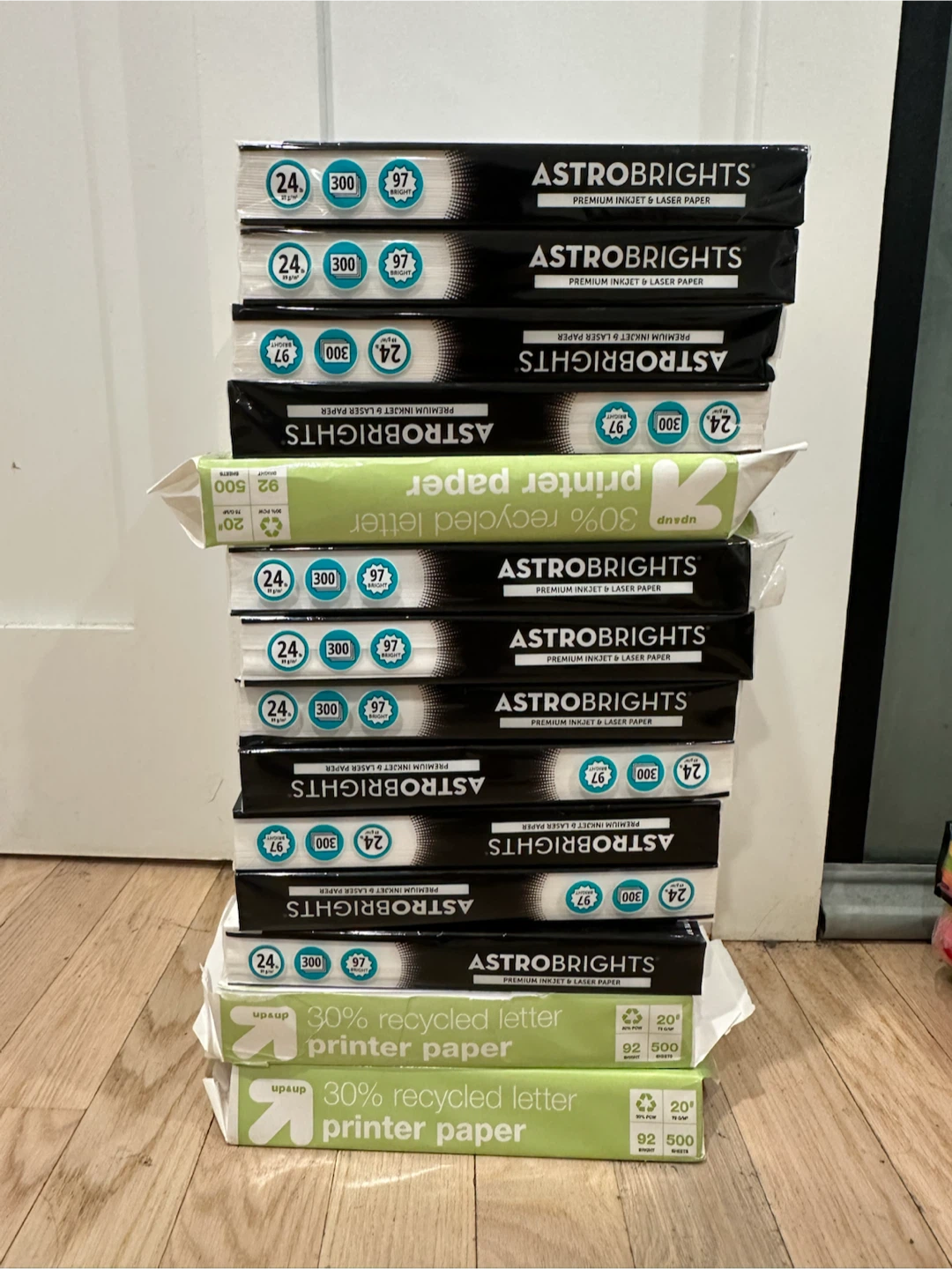 4500 sheets of premium Printer Paper (valued: 90$)