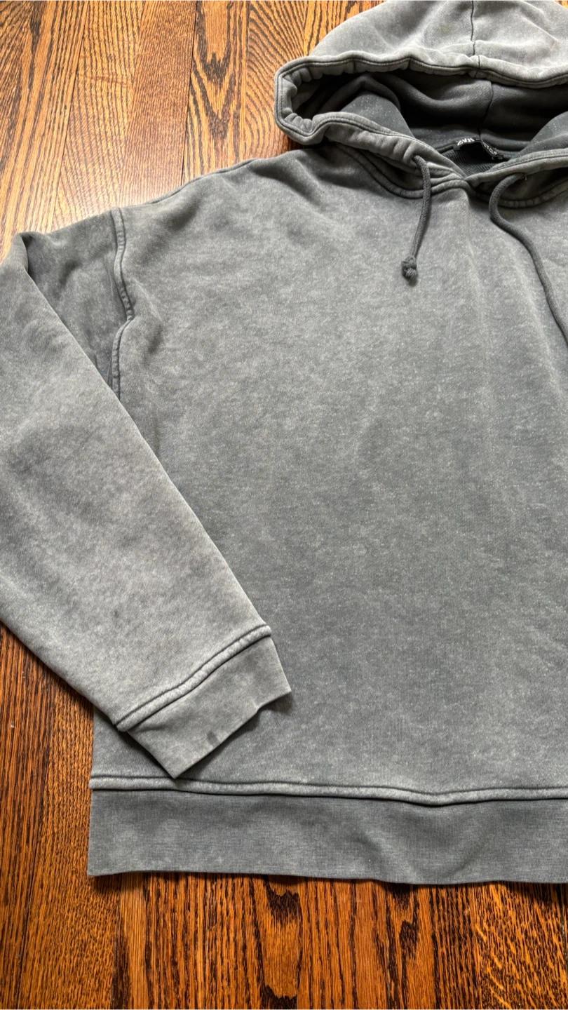 Zara Grey Marled Hoodie - photo 2