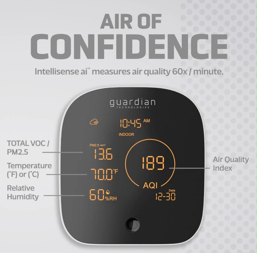Guardian Technologies Air Quality Monitor - photo 5