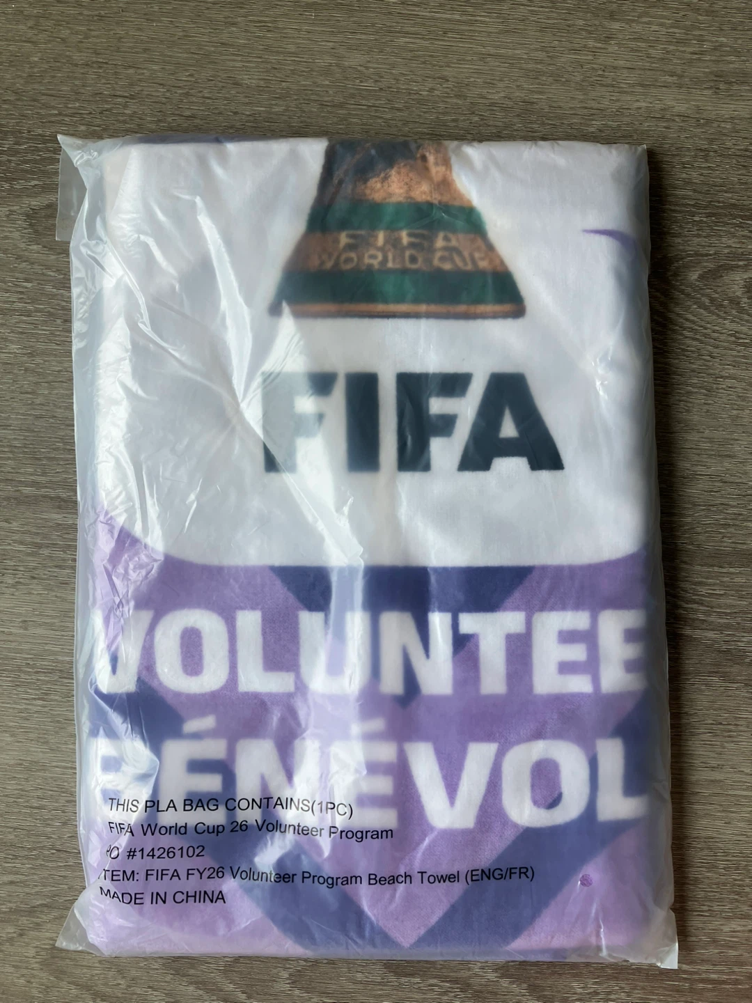 FIFA World Cup 26 Volunteer Beach Towel