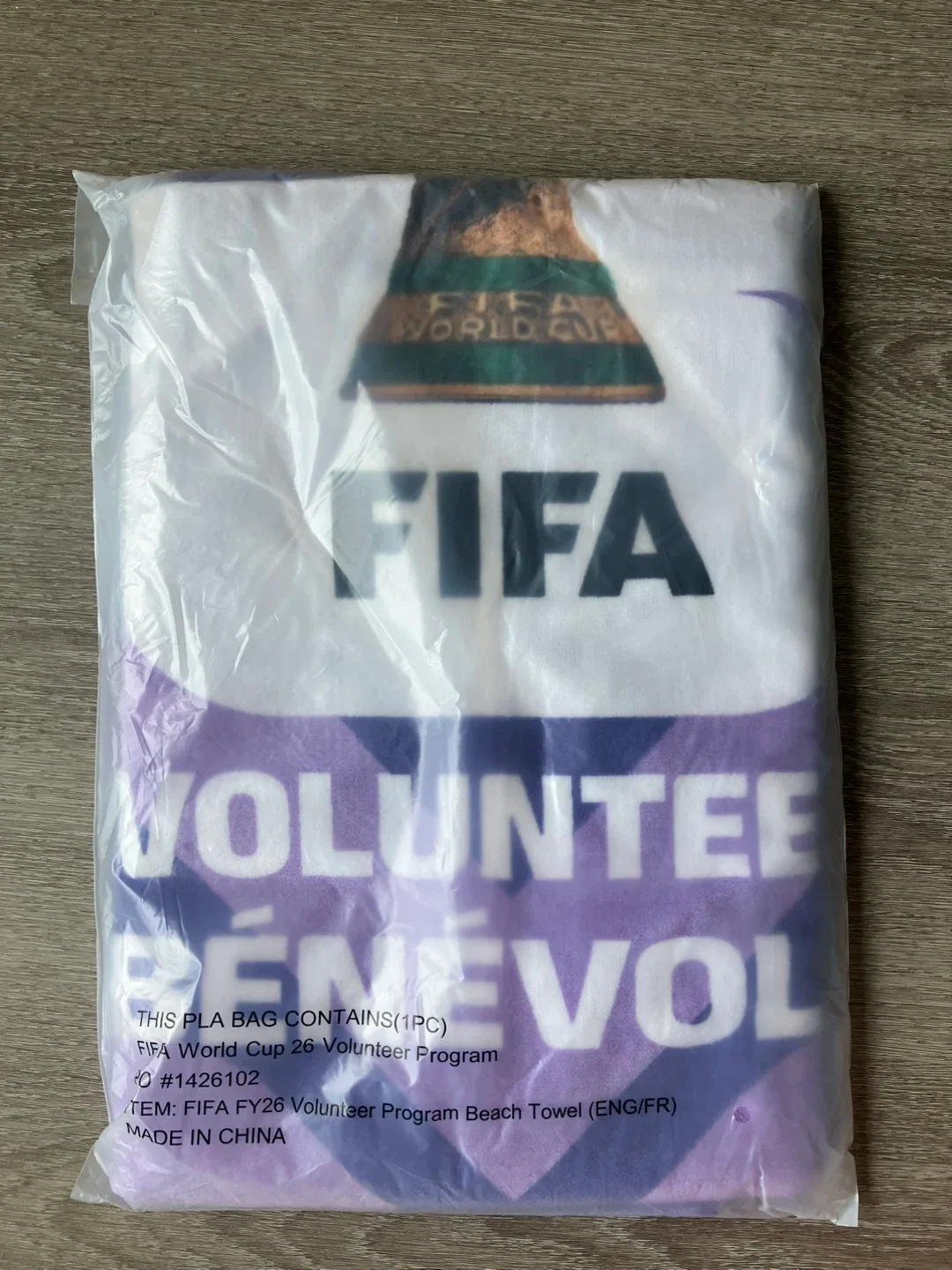 FIFA World Cup 26 Volunteer Beach Towel