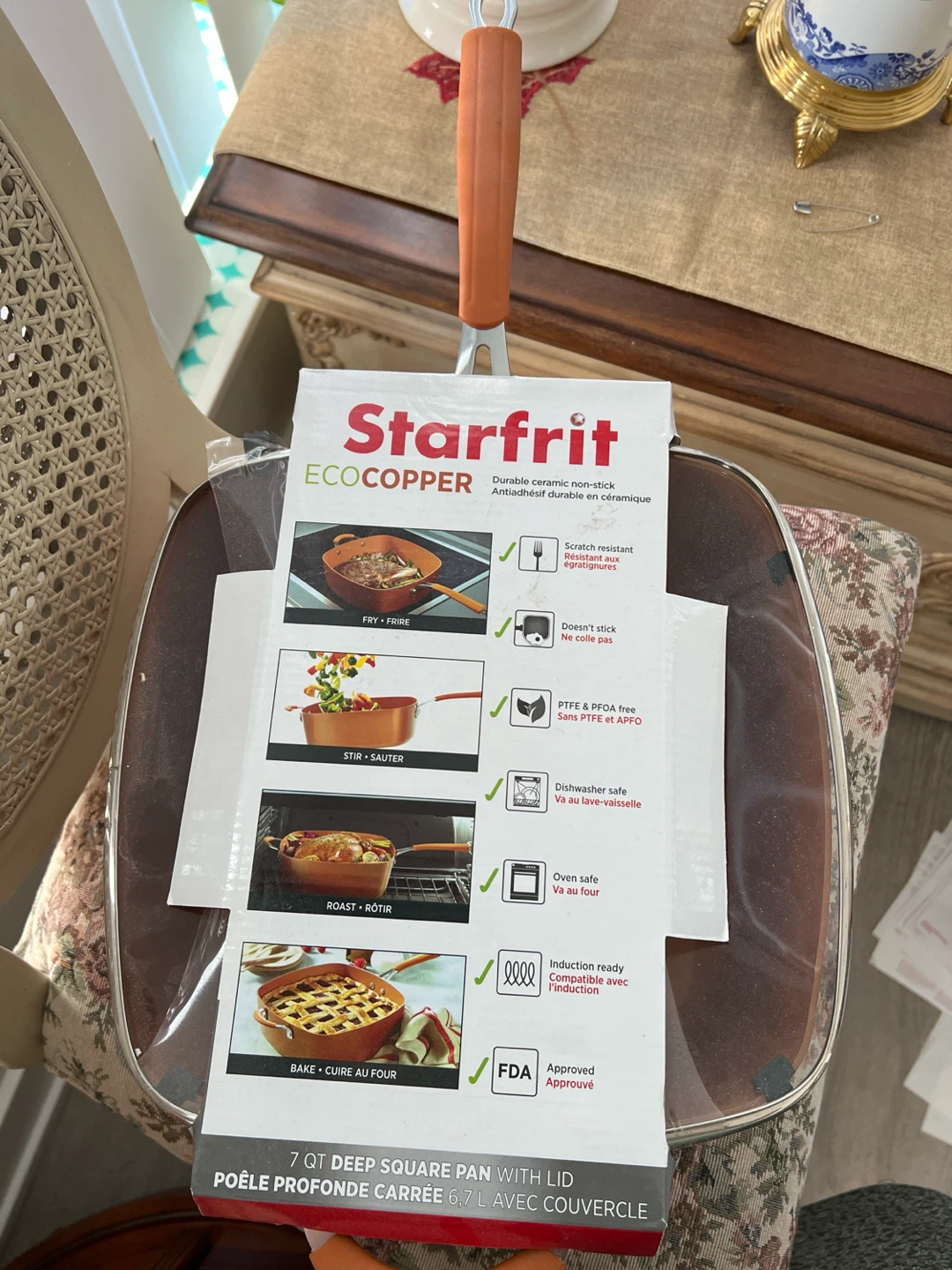 New Starfrit Ecocopper cookware