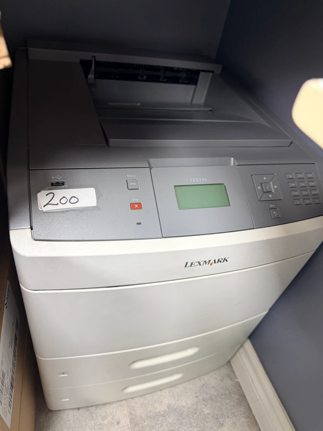 Lexmark T652dn Printer 2 tray - photo 2